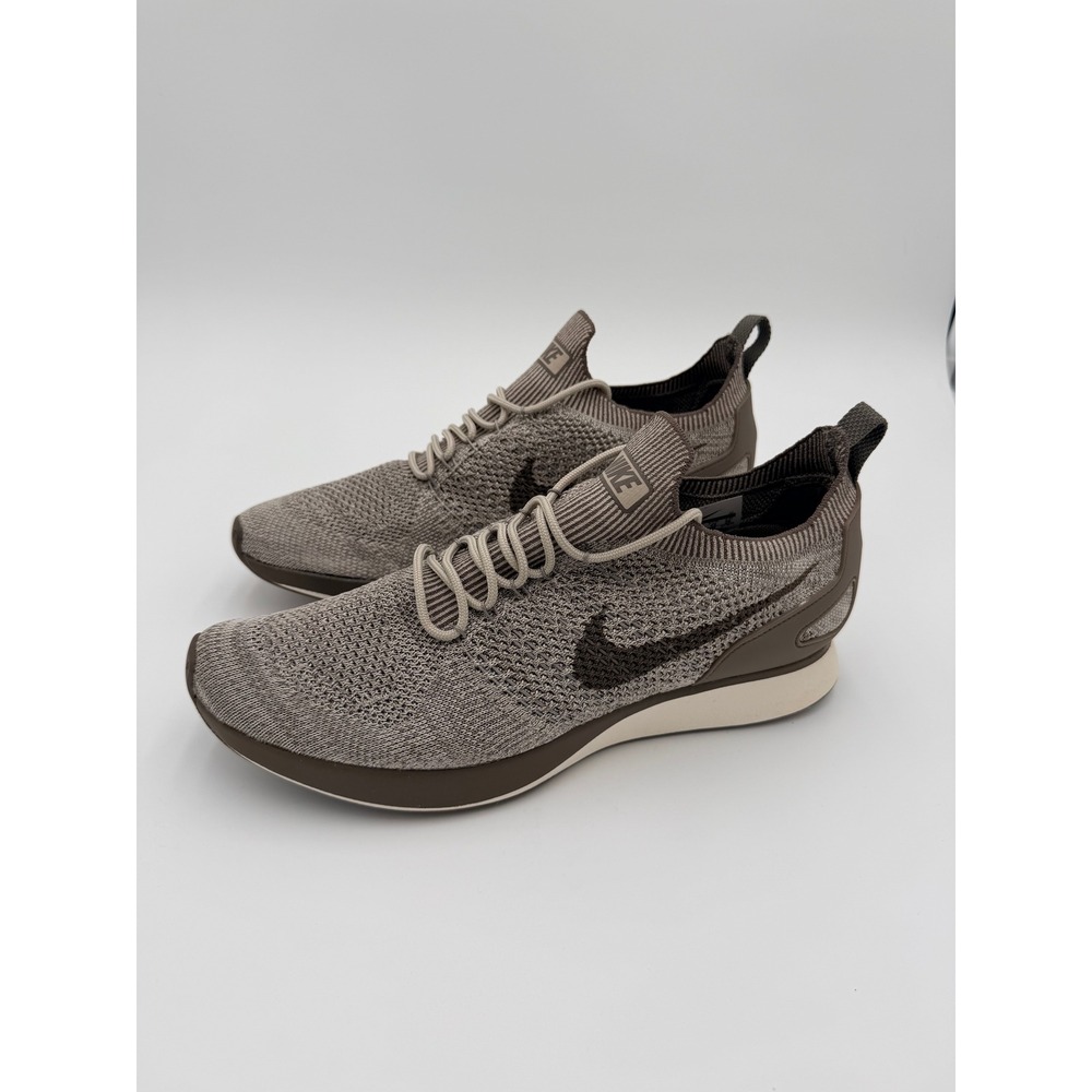 Nike Air Zoom Mariah Flyknit Racer Mens 11 Taupe Grey Dark Loden 918264-200